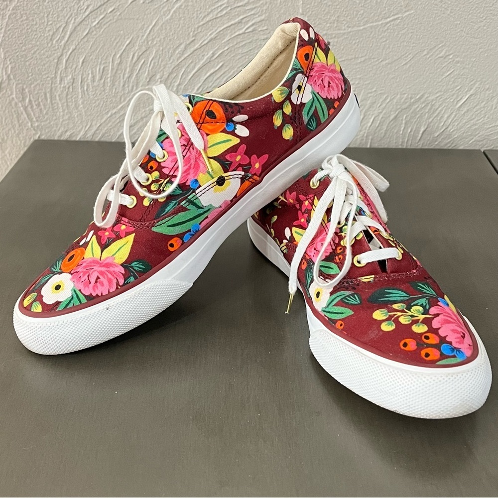 Keds Floral Red Sneakers